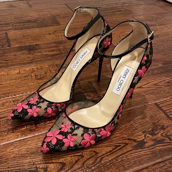 Jimmy Choo “Lucy 100” Pumps - Picture 2 of 8